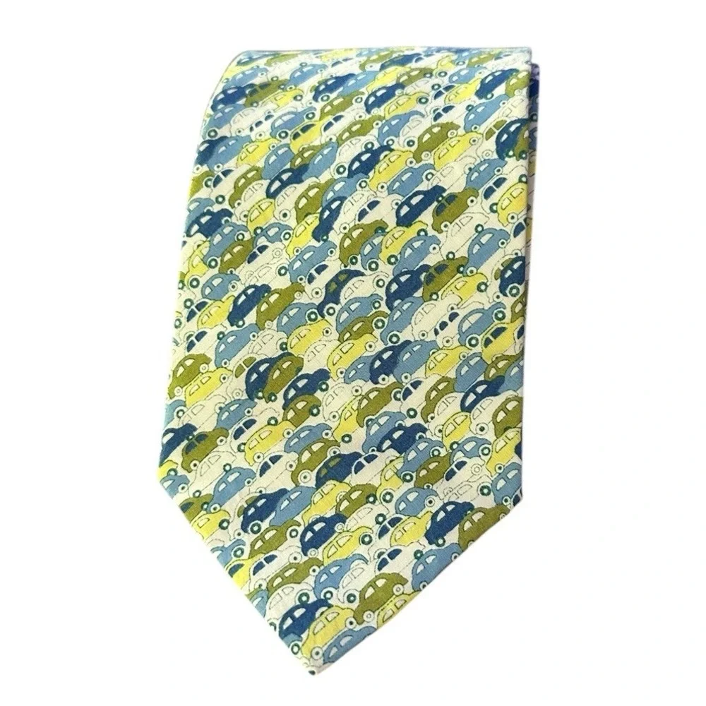 Liberty‎ of London 100% Cotton Cars Novelty Print Width 3.5 Length 56.5 New